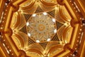 Emirates Palace ceiling Royalty Free Stock Photo