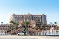 Emirates palace hotel, a seven stars luxury hotel in Abu Dhabi, United Arab Emirates