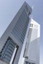 Emirates Towers, Dubai, UAE, Jun., 2018 Royalty Free Stock Photo