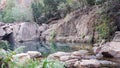 Emma Gorge Pool and Boulders Kimberley Western Australia Royalty Free Stock Photo