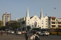 Emmanuel Baptist Church  near Maha Bandula Park  Yangon  Myanmar Royalty Free Stock Photo