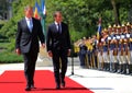 EMMANUEL MACRON AND KLAUS IOHANNIS