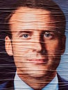 Emmanuel Macron portrait during Second round French Presidential