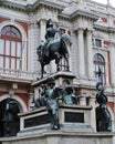 Emmanuel Philibert duke of Savoy in Turin Royalty Free Stock Photo