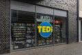 Tedi logo at the store Germany Royalty Free Stock Photo