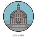 Emmerich am Rhein. Cities and towns in Germany