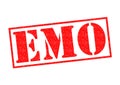 EMO Rubber Stamp Royalty Free Stock Photo