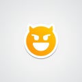 Emoji Evil laughter Sticker