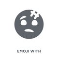 Emoji With Head-Bandage emoji icon from Emoji collection.