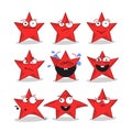 Emoji stars icons