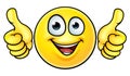 Emoji Thumbs Up Icon Royalty Free Stock Photo