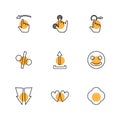 emoji , upload, percentage , hands , pointer , arrows , directi