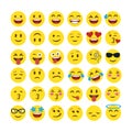 Emojis full set Royalty Free Stock Photo