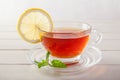 Emon tea and lemon Royalty Free Stock Photo