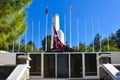 emorial of turkish martyrs who died during conflict at Famagusta, Cyprus Royalty Free Stock Photo