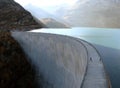 Emosson Dam, Switzerland Royalty Free Stock Photo