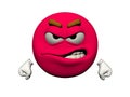 Emoticon angry