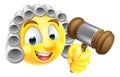 Emoticon Emoji Judge Character