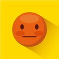 Emoticon face icon Royalty Free Stock Photo