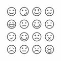 Emoticon icons