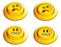 Emoticon push button