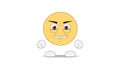 Emoticon scolding