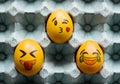 Emoticons easter eggs