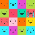 Emoticons Square Doodle 2