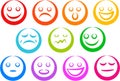 Emotion Icons Royalty Free Stock Photo