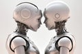 The emotional future of artificial intelligence and robotics, Generative AI Royalty Free Stock Photo