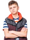 Portrait of teen boy Royalty Free Stock Photo