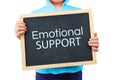 Emotional Support concept depicted. Royalty Free Stock Photo