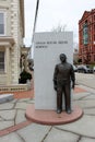 Startling image of historic memorial marking a dark chapter in our history, African Burying Ground, Portsmouth, New Hampshire,18