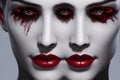 Emotional vampire and duplicity. Personality doubling