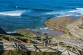 Empa beach in Ericeira, Portugal. Royalty Free Stock Photo