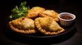 Empanadas Colombianas: Fried Empanadas with Savory Meat Filling