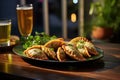 Empanadas on a plate