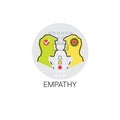 Empathy Compassion People Relationship Icon Royalty Free Stock Photo