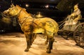 Emper Qin's Terra-cotta warriors and horses Museum Royalty Free Stock Photo