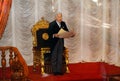 Emperor Akihito in the parliament, Tokyo, Japan Royalty Free Stock Photo