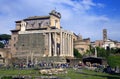 Rome Italy Roman forum temple of Antoninus and Faustina, the Emperor Museum of antiquity the Church