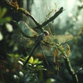 Emperor Dragonfly, Blue Emperor Dragonfly, Anax imperator, Nature Park