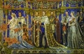 Emperor Family Mosaic Kaiser Wilhelm Memorial Church Berlin Germany