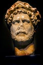 Emperor Hadrian Portrait Statue National Archaeological Museum A Royalty Free Stock Photo