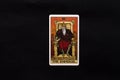 The Emperor major arcana tarot card Royalty Free Stock Photo