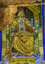 Emperor Mosaic Kaiser Wilhelm Memorial Church Berlin Germany Royalty Free Stock Photo