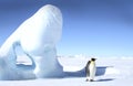 Emperor penguin (Aptenodytes forsteri) Royalty Free Stock Photo