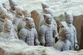 Single Terracotta Warrior head shot, Xian, Shaanxi, China