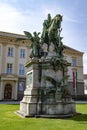 Emperor Wilhelm Monument, Dusseldorf Royalty Free Stock Photo