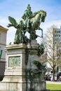 Emperor Wilhelm Monument, Dusseldorf Royalty Free Stock Photo